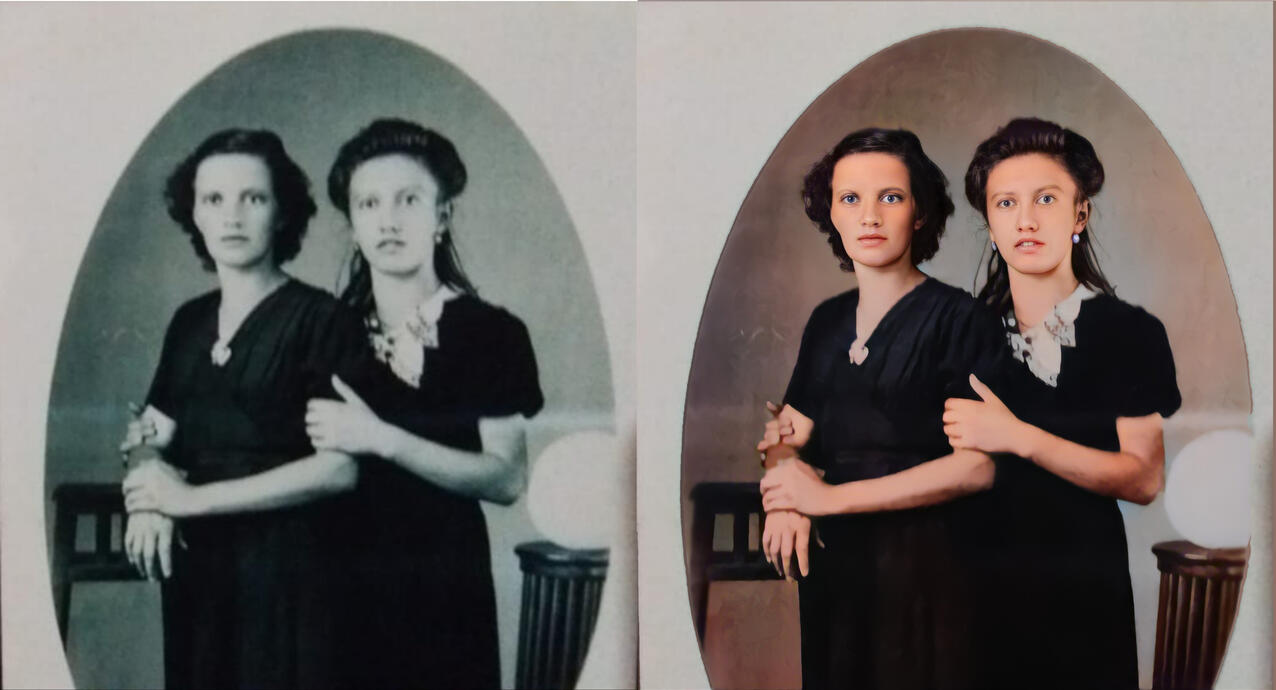 Restauração Digital Maria e Filipina